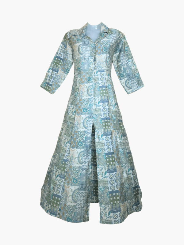 Mint Mystique Green Butter Muslin Long Tunic