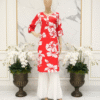 red kurti on mannequin